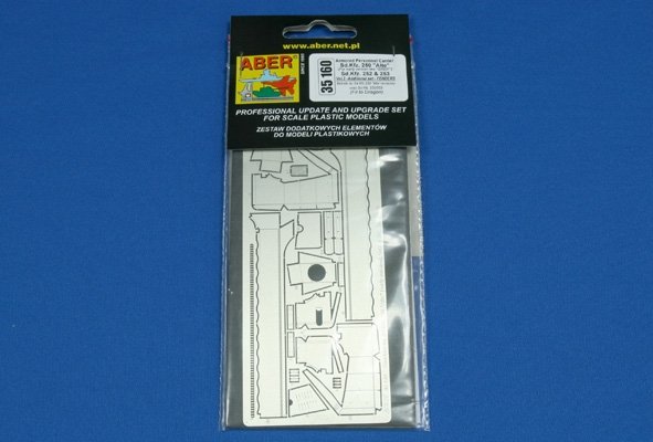 Aber 35160 Fenders for SD.Kfz. 250 252 253 Alte - early (DRA) (1/35) – image 3