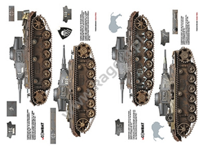 Kagero 88001 German Medium Tank Panzerkampfwagen III from Ausf. H is Ausf. N EN/PL – image 4