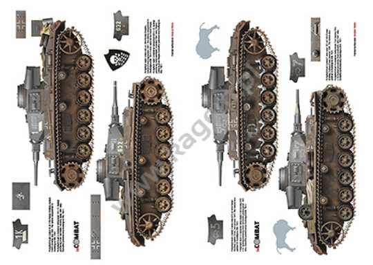 Kagero 88001 German Medium Tank Panzerkampfwagen III from Ausf. H is Ausf. N EN/PL – image 4