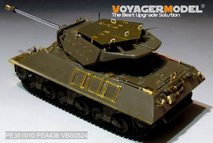 Voyager Model PEA436 WWII US M10 IIC Achilles Tank Destroyer Turret Amours (For TAMIYA 35366/AFV AF35039) 1/35 – obrázek 5