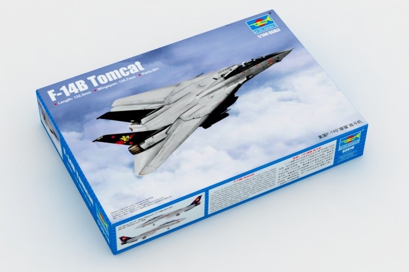Trumpeter 03918 F-14B Tomcat 1/144 – immagine 2