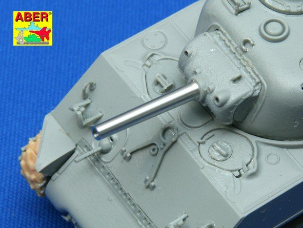 Aber 72L-37 US 105mm Howitzer M4 tank Barrel for M4A3 1/72 – obrázek 4