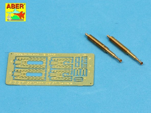 Aber 35L-101 Set of 2 barrels for machine guns ZB 37 used on Pz.35/38(t) tanks 1/35 – obrázek 3