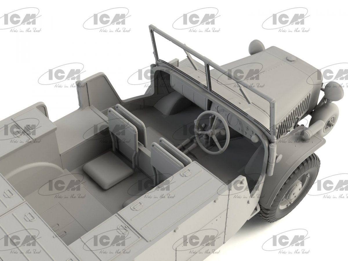 ICM 35570 Laffly V15T WWII French Artillery Towing Vehicle 1/35 – image 4