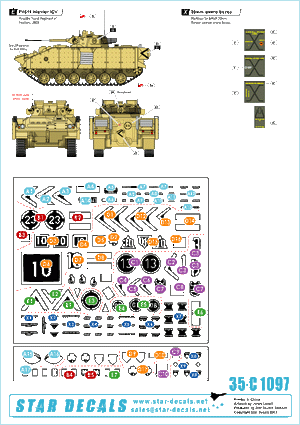 Star Decals 35-C1097 Pack. Telic 2 1/35 – obrázek 2