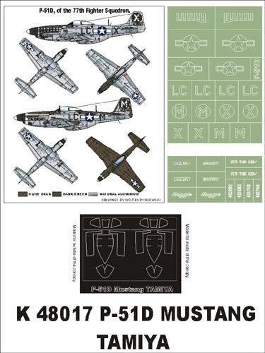 Montex K48017 P-51D Mustang 1/48