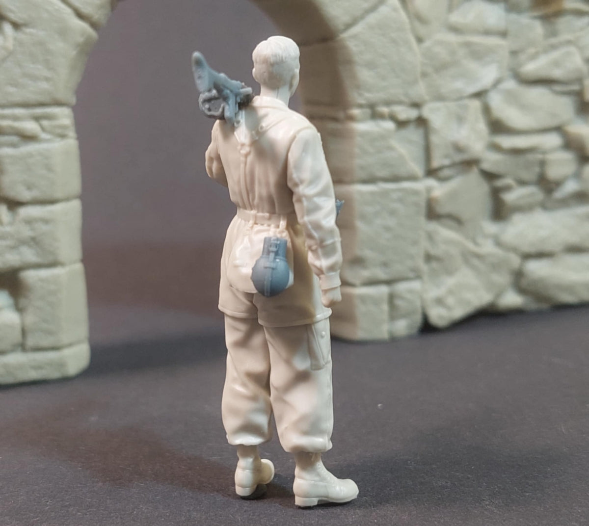 Panzer Art FI35-247 Fallschirmjager allemand MG34 mitrailleur 1/35  – image 2