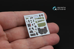 Quinta Studio QD48462 P-51D/K 3D-Printed colored Interior on decal paper (Meng) 1/48 – Bild 6