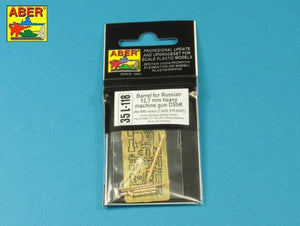 Aber 35L-118 Barrel for Russian 12.7mm heavy machine gun DShK, after WWII version (T-54/55; BTR-60APC) (1/35) – image 19