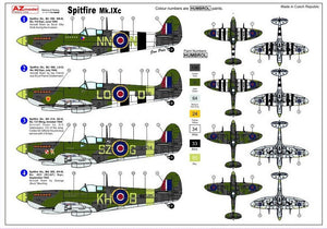 Maquette AZ AZ7391 Supermarine Spitfire Mk.IXc « As » (1/72) – image 4