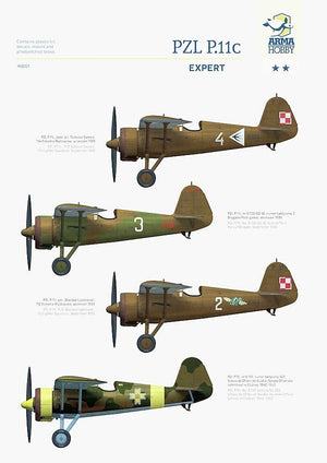 Arma Hobby 40001 PZL P.11c Expert Set 1/48 – image 6