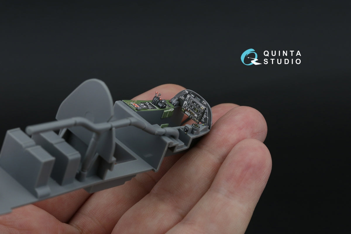 Quinta Studio QD+48554 Bristol Beaufighter Mk.VI 3D-Printed &amp;amp; colored Interior on decal paper (Tamiya) (with 3D-printed resin parts) 1/48 – image 14