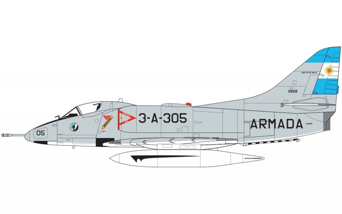 Airfix 03029A Douglas A-4B/Q Skyhawk 1/72 – image 3