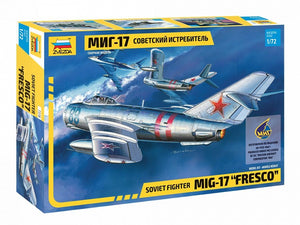 Zvezda 7318 MIG-17 “Fresco” Soviet Fighter 1/72