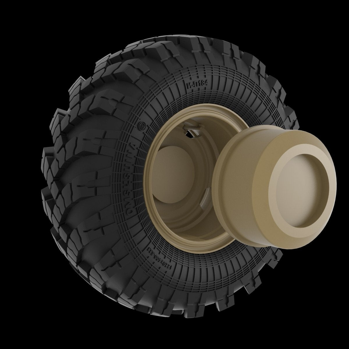 Panzer Art RE35-462 Kamaz 4320 road wheels 1/35 – image 5