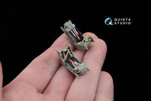Quinta Studio QD48033 F-16I 3D-Printed &amp;amp; colored Interior on decal paper (for Kinetic kit) 1/48 – obrázek 6