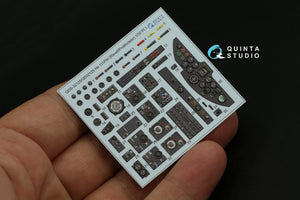 Quinta Studio QD32125 He 111 P/H 3D-Printed &amp;amp; colored Interior on decal paper (Revell/ProModeler) 1/32 – image 11