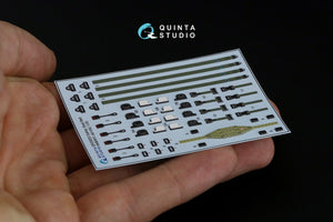 Quinta Studio QR35003 HUMVEE family belts, 3D-Printed &amp;amp; colored on decal paper (all kits) 1/35 – immagine 10