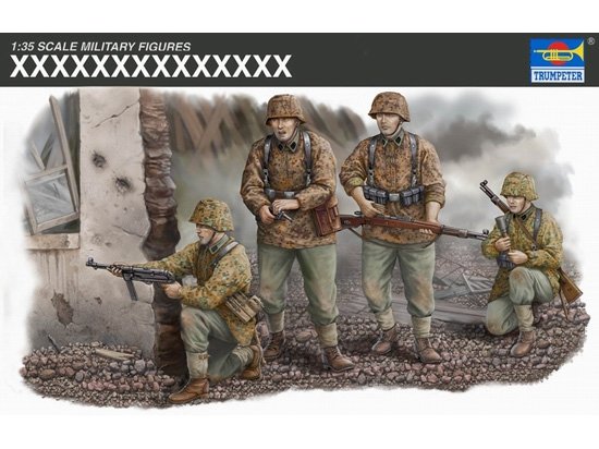Trumpeter 00405 WAFFEN SS ASSAULT TEAM 1/35