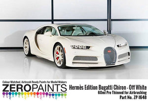 Zero Paints 1648 Hermès Edition Bugatti Chiron Off White 60ML – Bild 3