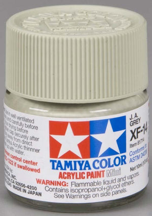 Tamiya XF14 JA Gray (81714) Acrylic paint 10ml – Bild 2