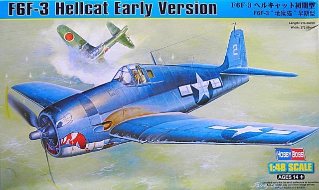 Hobby Boss 80338 F6F-3 Hellcat Early Version 1/48