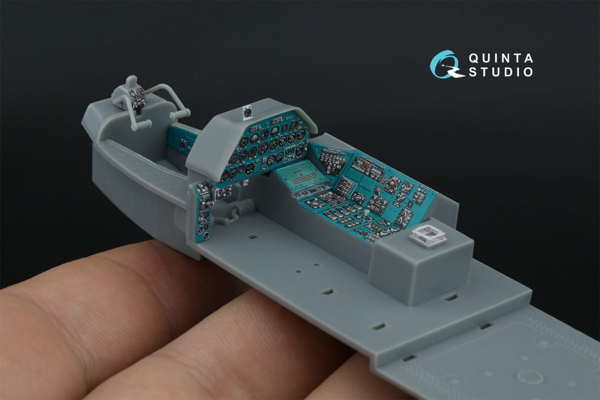 Quinta Studio QDS-48570 Mi-24A 3D-Printed &amp;amp; colored Interior on decal paper (Trumpeter) (small version) 1/48 – image 9