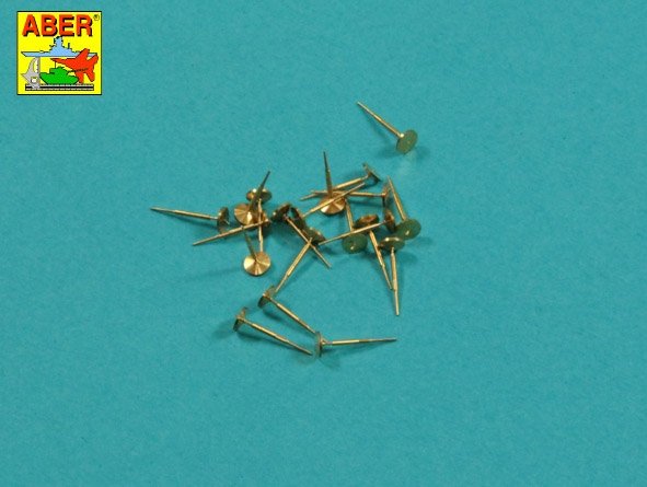 Aber 200L-02 Set of 20 40 mm Bofors Mk.1 barrels for US ships 1/200 – immagine 2