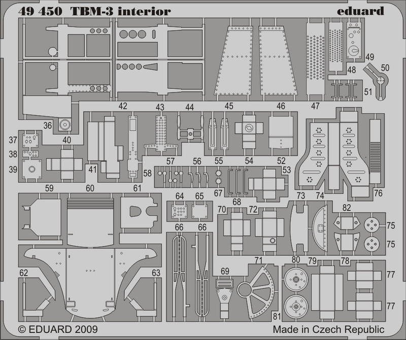 Eduard BIG4935 TBM-3 1/48 HOBBY BOSS 1/48 – imagen 5