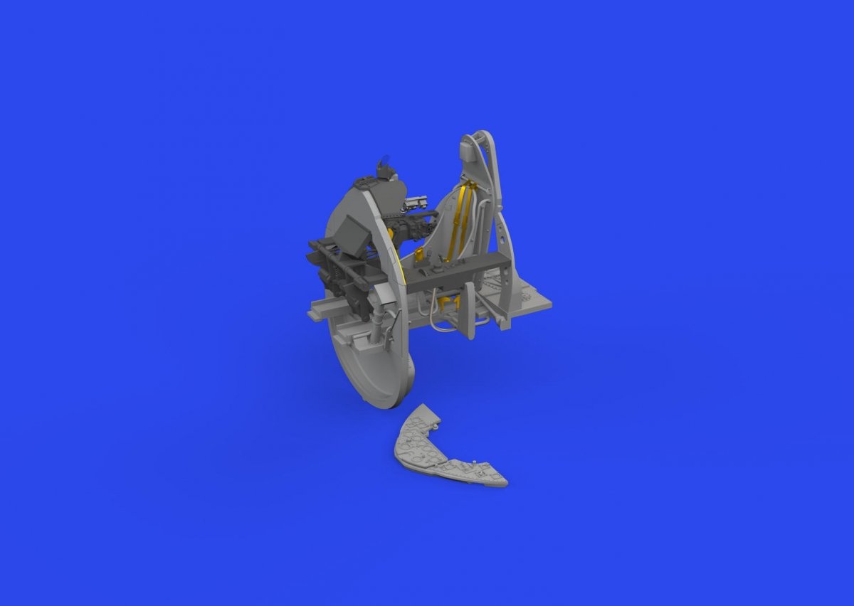 Eduard 648896 FM-2 cockpit w/ armored headrest PRINT EDUARD 1/48 – immagine 4