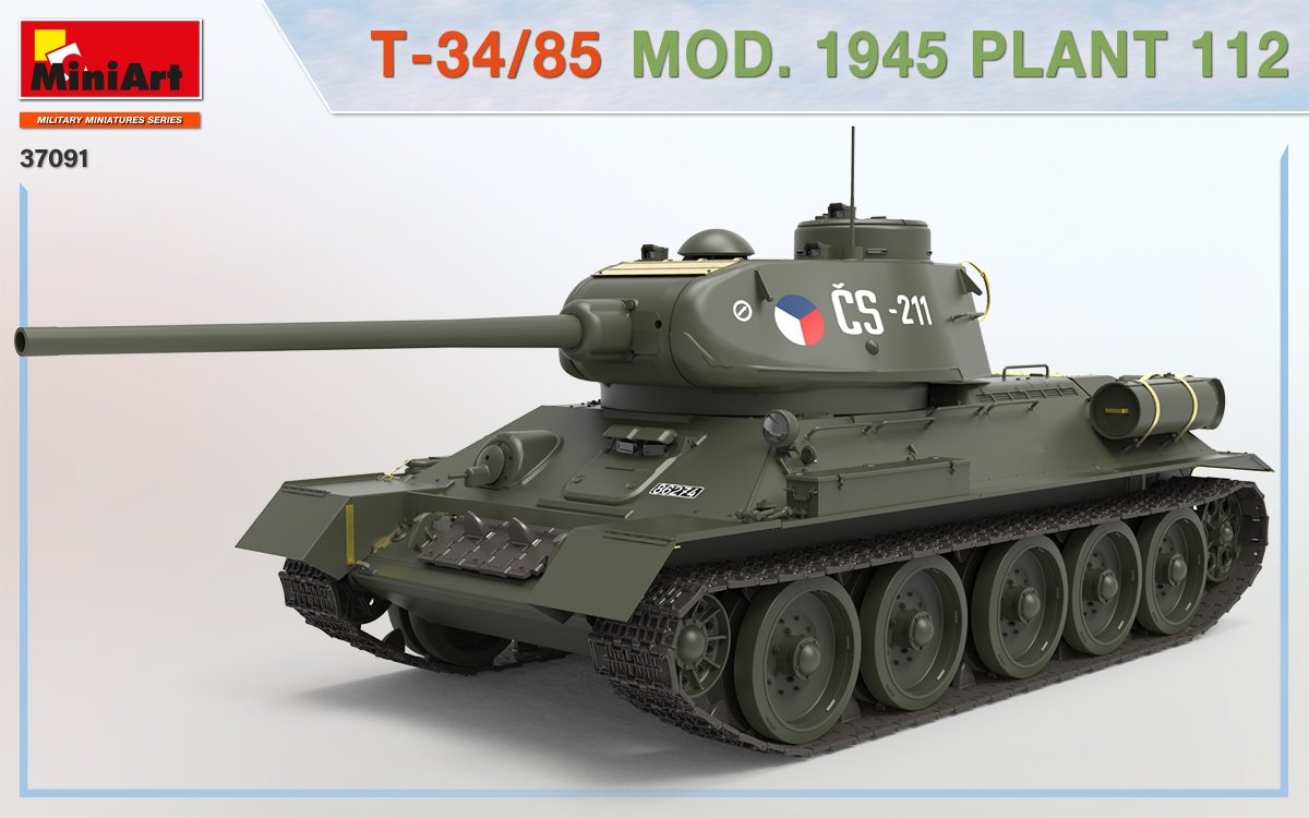 MiniArt 37091 T-34/85 Mod. 1945. Plant 112 1/35 – image 4