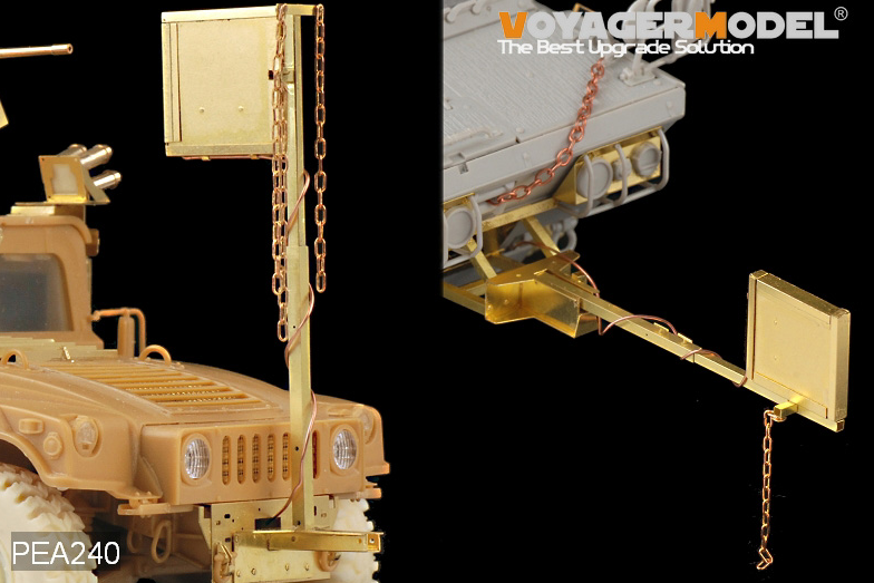 Voyager Model PEA240 Modern USMC Rhino Anti IED Device (2 sets) (GP) 1/35 – Bild 2