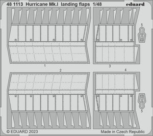 Eduard 481113 Hurricane Mk. And landing flaps HOBBY BOSS 1/48