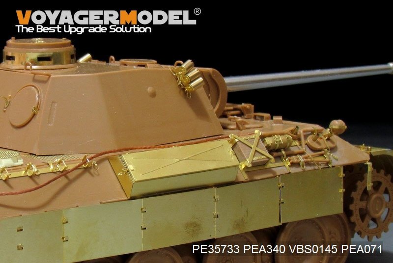 Voyager Model PE35733 WWII German Panther D Basic (For ZVEZDA 3678) 1/35 – Bild 2