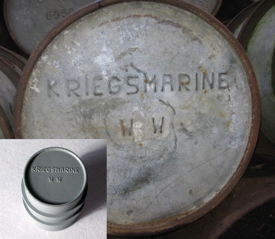 FPW Model 72213 German Kriegsmarine Fuel Barrels (4 pcs.) 1/72