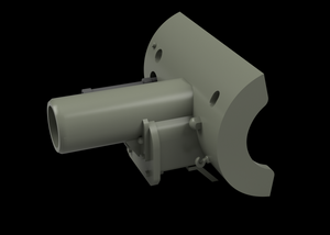 Panzer Art GB35-159 K-20 Gun barrel for Soviet T-26&amp;amp;BT-5/7 tanks and armored cars BA-6/10 (Mid pattern) 1/35 – obrázek 2