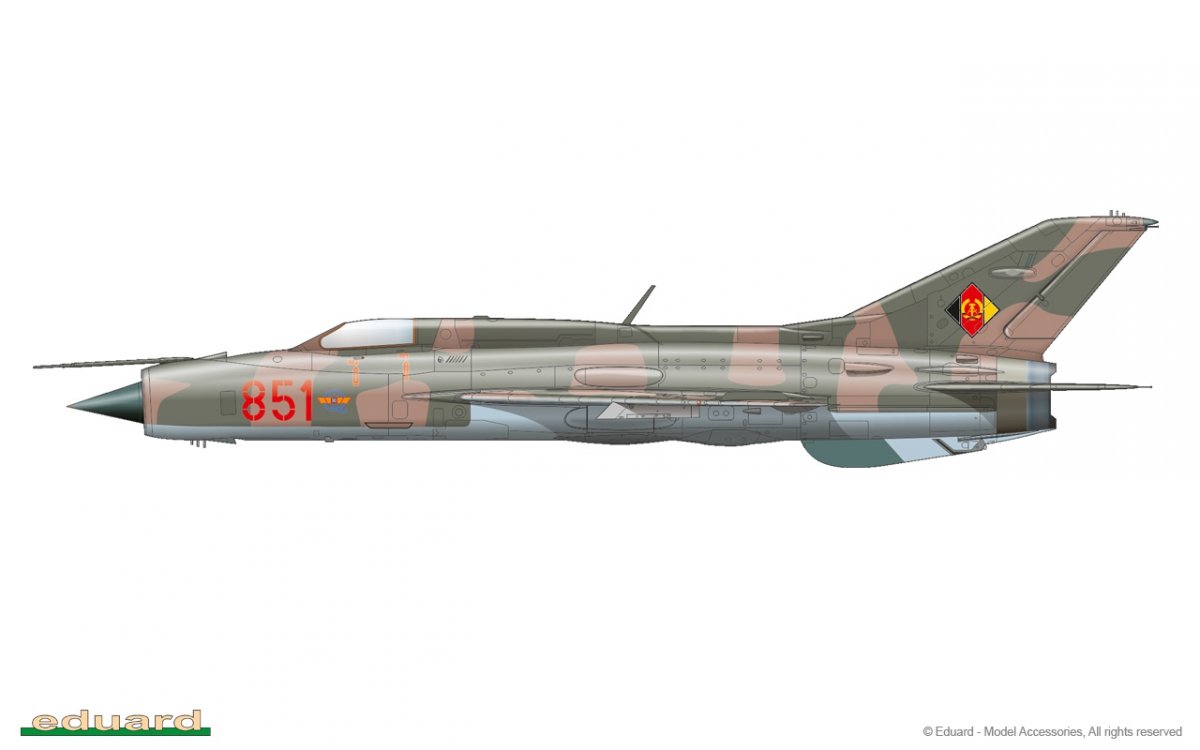 Eduard 8236 MiG-21PF 1/48 – obrázek 14