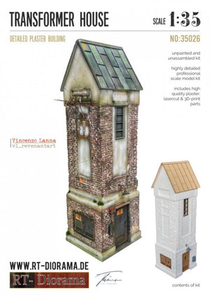 RT-Diorama 35026 Transformer House 1/35