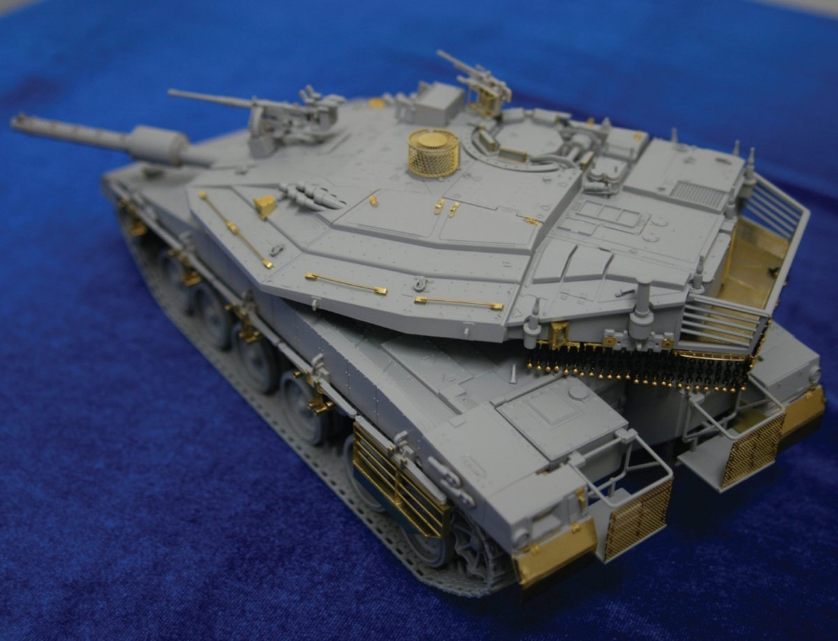 MK1 Design MM-35002 MERKAVA MK.IV DETAIL-UP ETCHD PARTS 1/35 – image 6