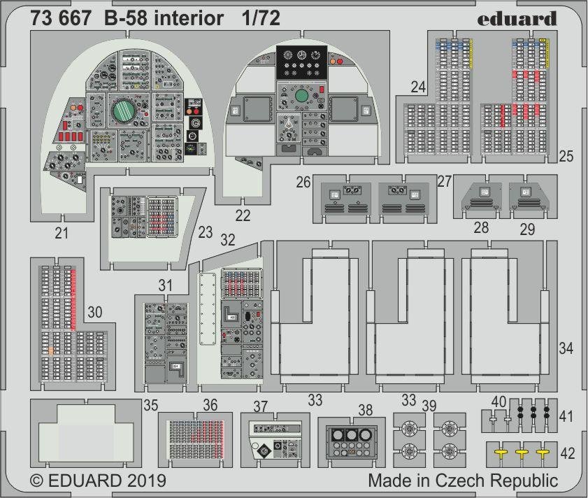 Eduard BIG72149 B-58 TAMIYA 1/72 – image 3
