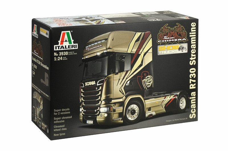 Italeri 3930 SCANIA R730 STREAMLINE &amp;quot;TEAM CHIMERA&amp;quot; 1/24