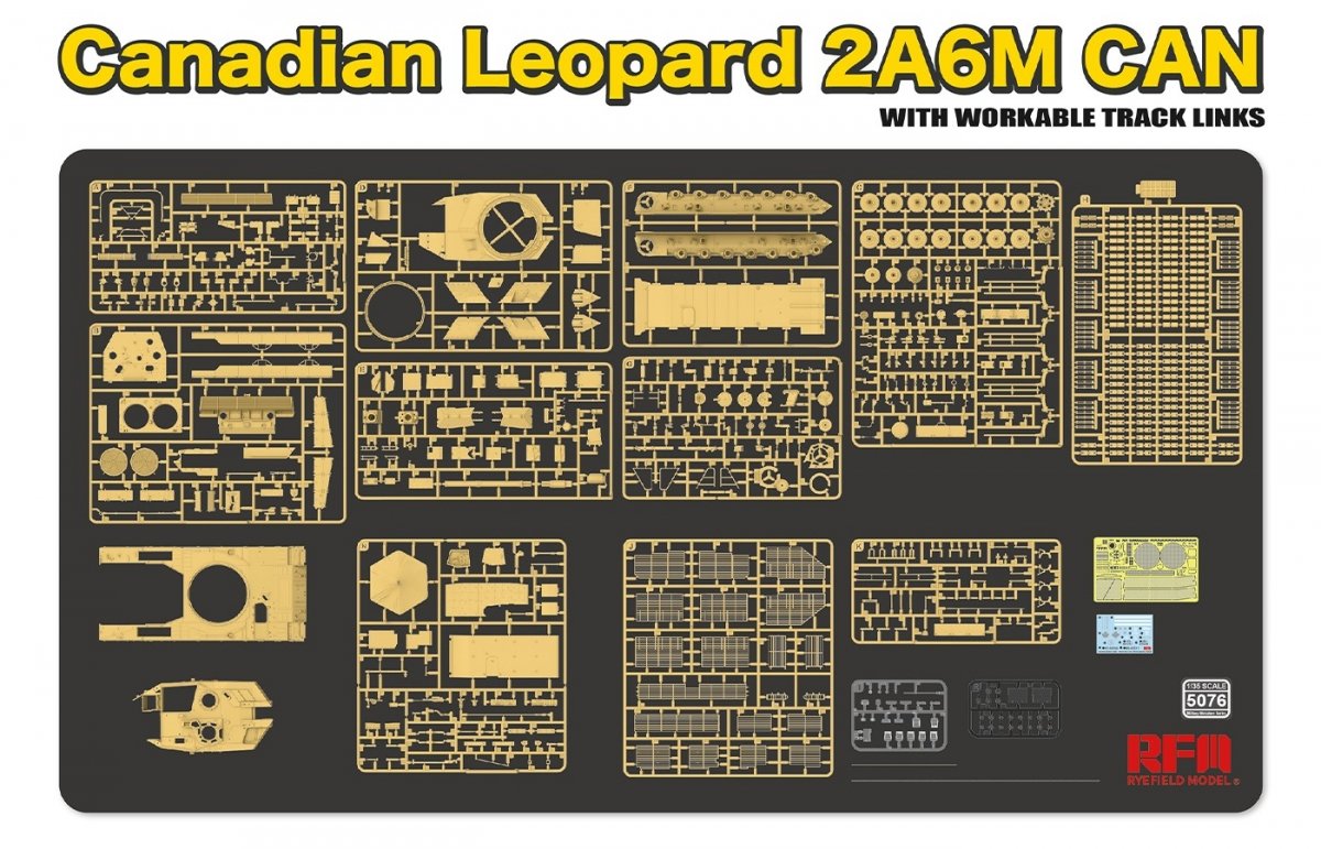 Rye Field Model 5076 Canadian Leopard 2A6M CAN 1/35 – imagen 2