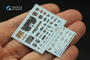 Quinta Studio QD48422 P-47M Thunderbolt 3D-Printed colored Interior on decal paper (Tamiya) 1/48 – Bild 2