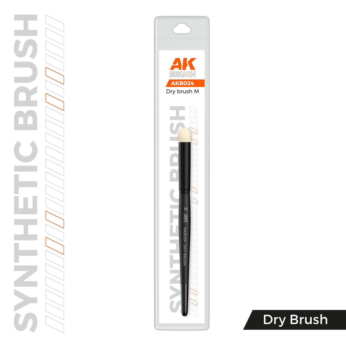 AK Interactive AKB024 AK SYNTHETIC DRY BRUSH – M – image 2