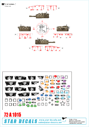 Star Decals 72-A1015 RMASG Centaurs in Normandy 1/72 – Bild 2