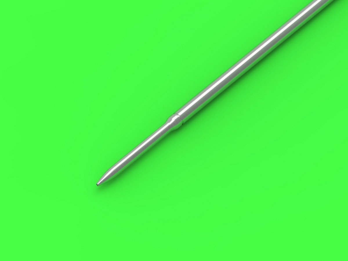 Master AM-32-118 American WWII Pitot Tube - &amp;quot;Streamline&amp;quot; Type (1 pc.) - Used mainly on early US Navy aircraft - F-2A Buffalo, F4F-3 Wildcat and others 1/32 – image 2
