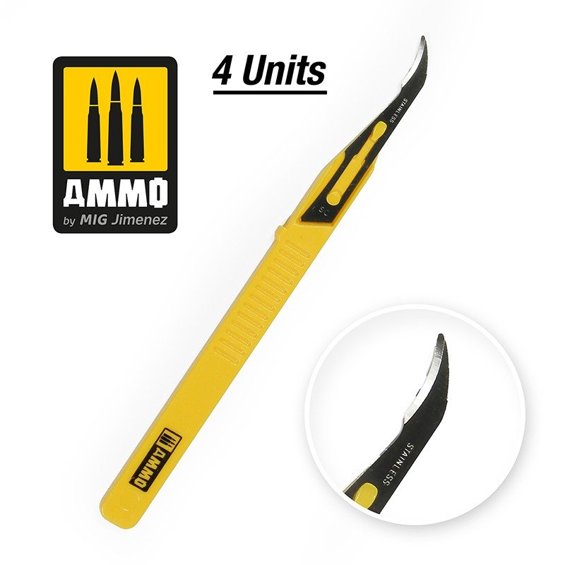 Munitions de Mig 8690 Mini Blade Ripper - 4 pcs