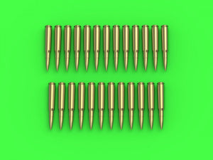 Master GM-16-002 Browning .50 caliber (12.7mm) - cartridges (25 pcs) 1/16