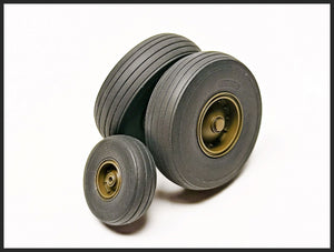 Clear Prop! CPA35002 CH-54A Tarhe wheels set for ICM kit 1/35 – image 5