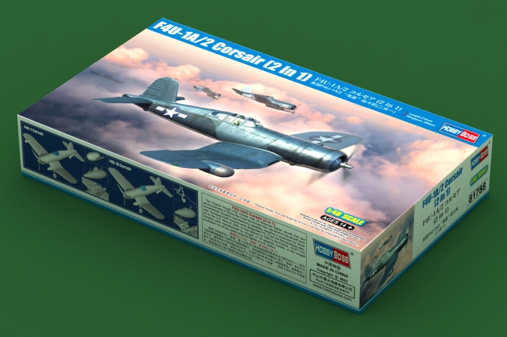 Hobby Boss 81788 F4U-1A/2 Corsair (2 in 1) 1/48 – Bild 2
